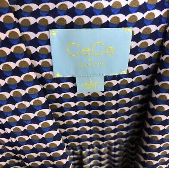 Cynthia Steffe 'Aleah' Tie Neck Shirtdress - Picture 6 of 6